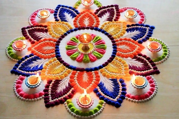 rangoli design for diwali, happy diwali images