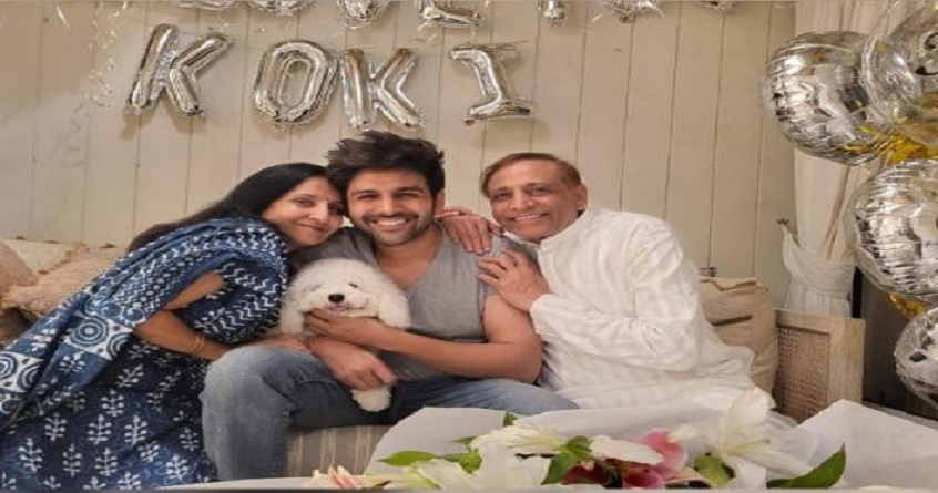 karthik aryan reached siddhivinayak temple on his birthday