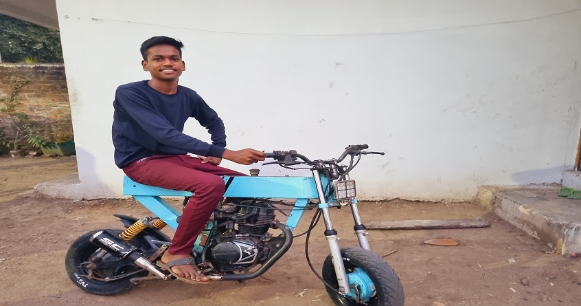 bike from scrap school drop out sohail made a bike from scrap