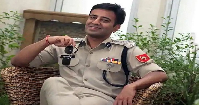 ips officer of bihar diaries amit lodha suspended 