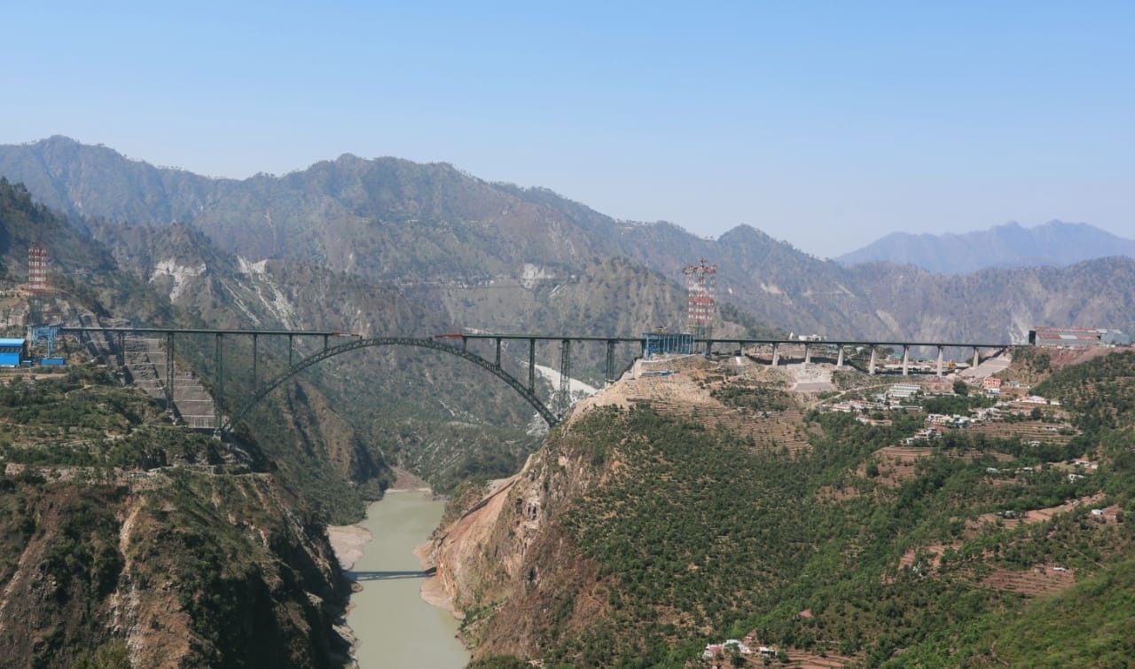 Jammu Kashmir-Chenab Bridge