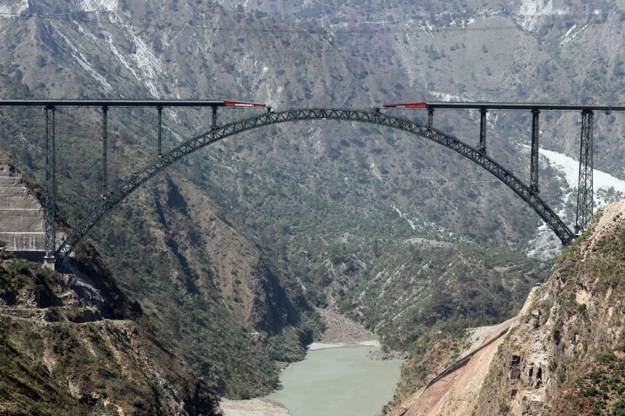 Jammu Kashmir-Chenab Bridge