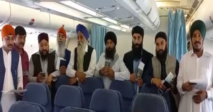 11 Afgan sikhs including victim of kabul attack reaching new delhi today 