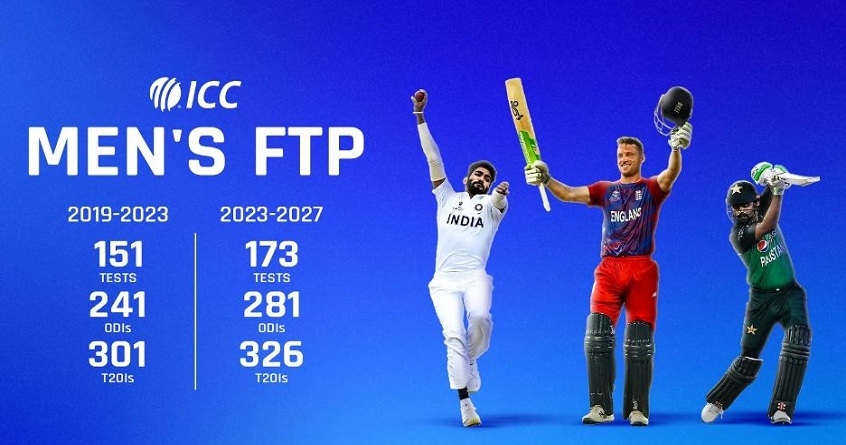 ICC FTP Schedule from 23 to 27 