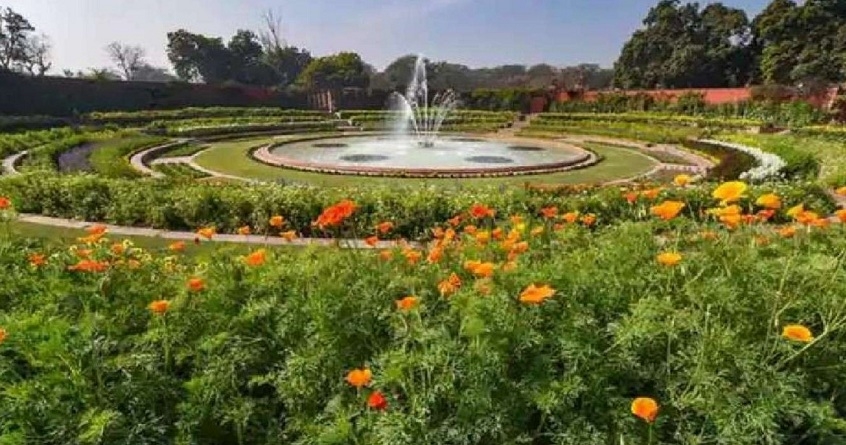 Mughal Garden transformed into 'Amrit Udyan'