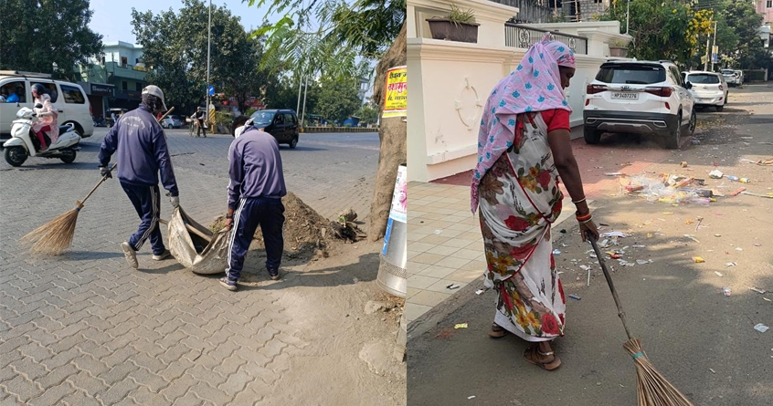 diwali-cleanup-nagpur - Abhijeet Bharat