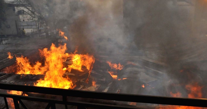 fire-accident-ram-temple-amravati - Abhijeet Bharat