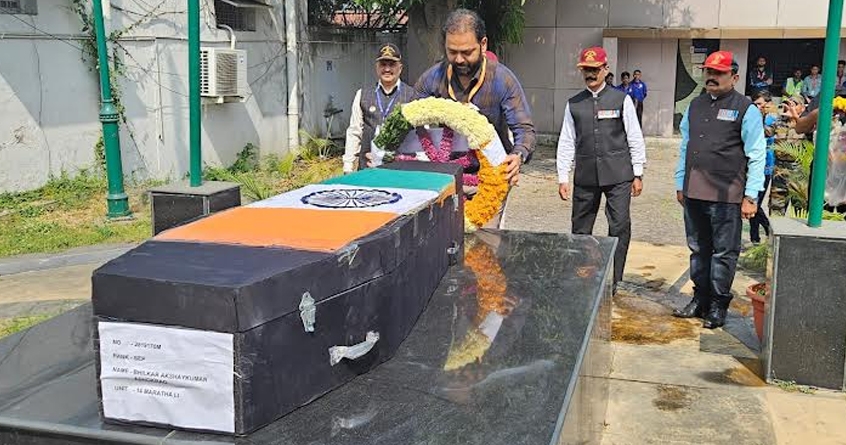 military-honors-last-rites-akshay-bhilkar-nagpur - Abhijeet Bharat