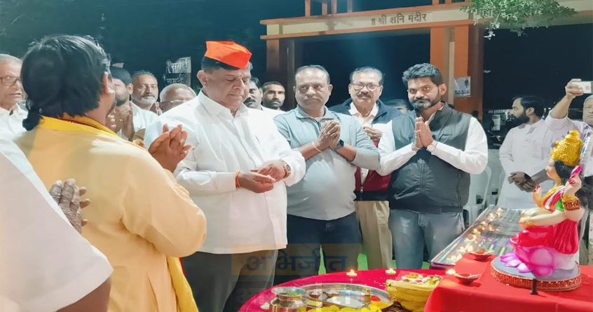 laxmi-puja-celebration-katol-memorial - Abhijeet Bharat