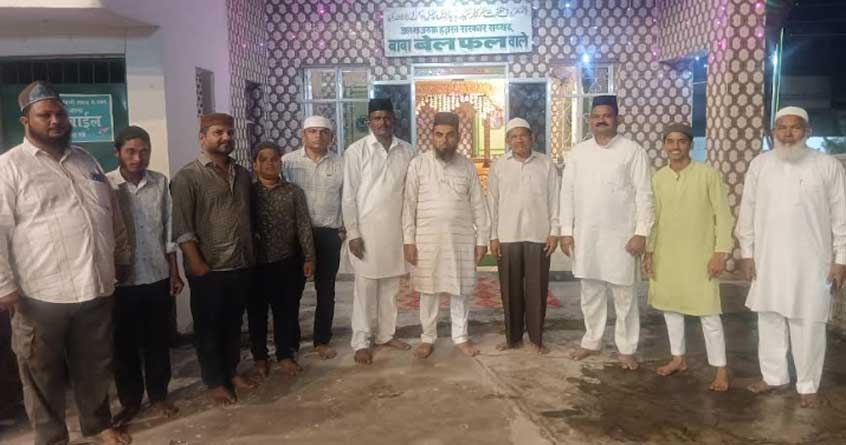 on the occasion of annual urs sharif mohammad wasim presented sheet of aqeedat