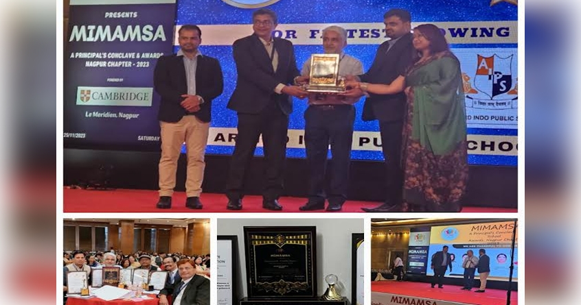 education-leadership-conclave-honors-arvind-indo-public-school-principal - Abhijeet Bharat