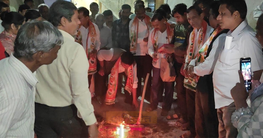 nagpur-abhijit-vanjari-bhoomipujan-congress - Abhijeet Bharat