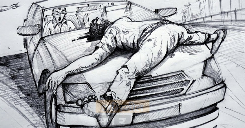 nagpur-accident-car-driver-fatally-injures-elderly - Abhiijeet Bharat