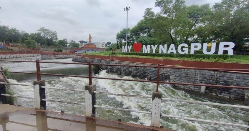 Rs 32 42 crore approved for strengthening of Ambazari Lake Announcement of Nitin Gadkari Devendra Fadnavis - Abhijeet Bharat