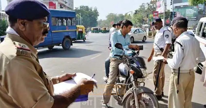 nagpur-police-traffic-violations - Abhijeet Bharat
