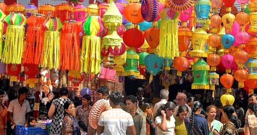 diwali-shopping-festive-preparations-chandrapur - Abhijeet Bharat