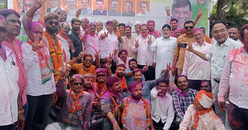 gram-panchayat-election-bjp-victory - Abhijeet Bharat