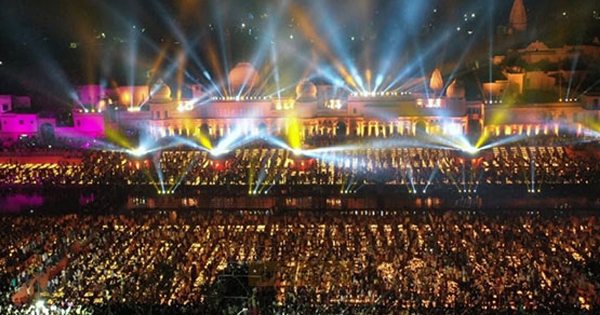 Ayodhya ready for grand Diwali celebrations Posters of Lord Ram everywhere - Abhijeet Bharat