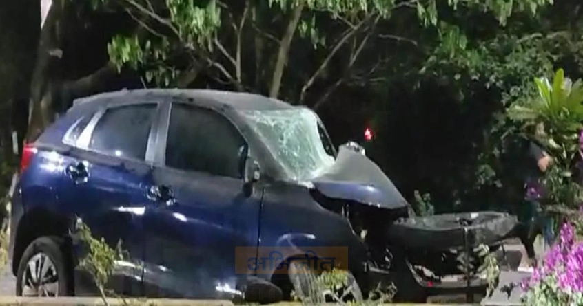 nagpur-accident-fatal-collision-ambazari-bypass - Abhijeet Bharat