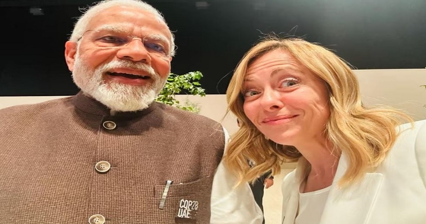 Italian PM shares selfie with PM Modi with hashtag Melodi - Abhijeet Bharat