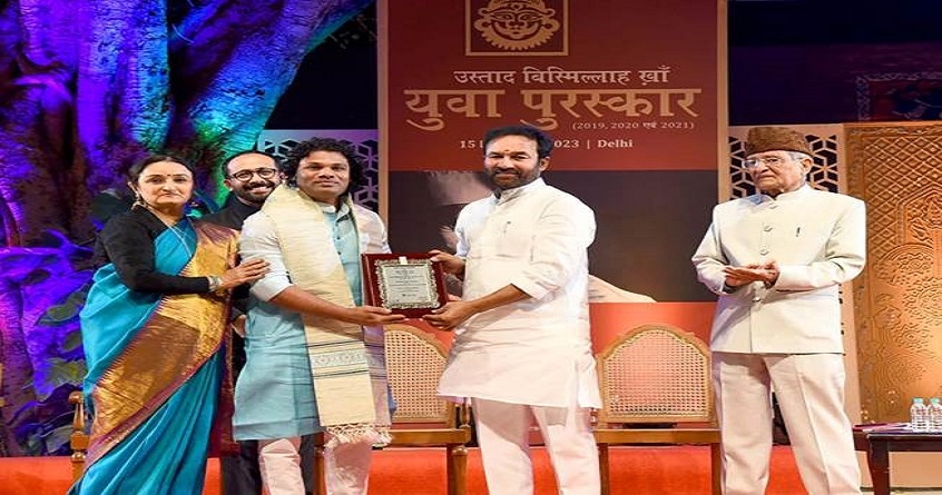 G Kishan Reddy presented Ustad Bismillah Khan Youth Awards