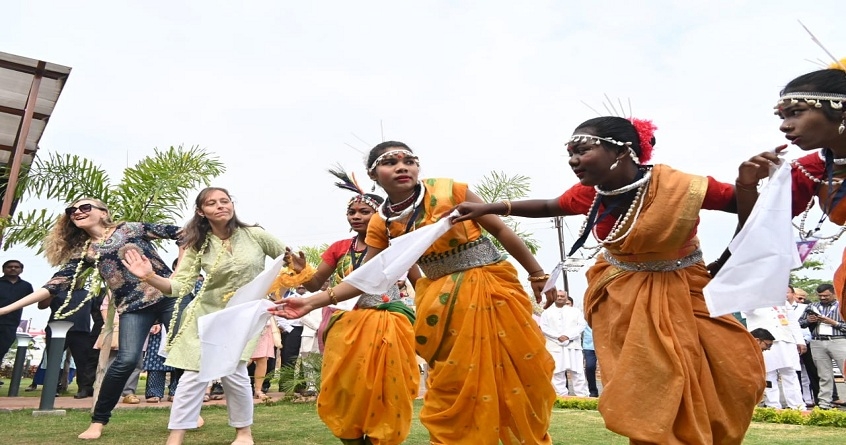 civil 20 delegates celebrate maharashtrian festival gudi padwa at pench