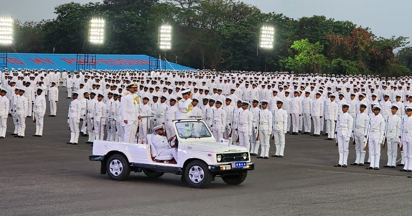 First passing out parade of the Agniveers at INS Chilka