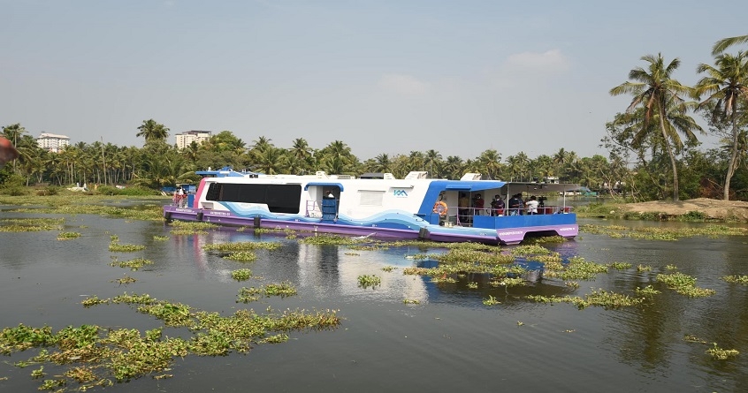 see pictures of first water metro from keral kochhi - abhijeet bharat