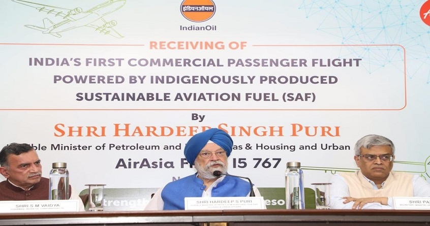 Hardeep Puri on Sustainable Aviation Fuel 