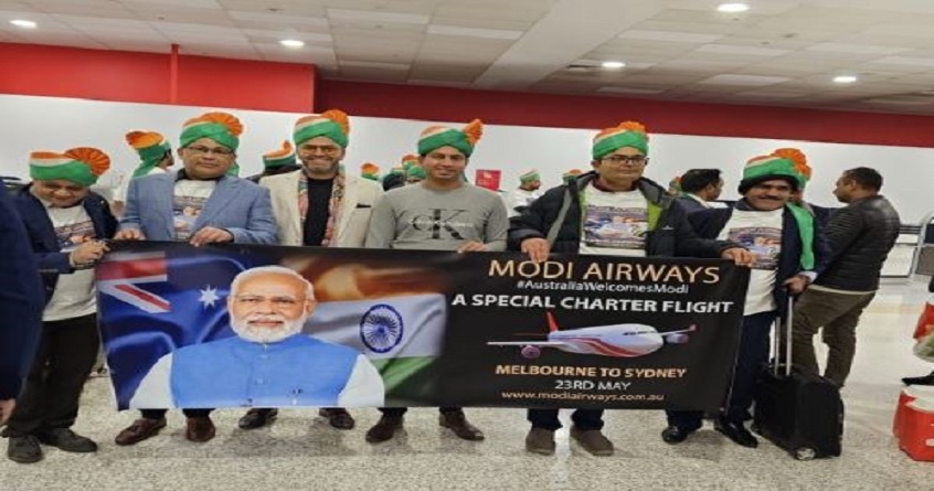 170 Indians flew in Modi Airways to attend PM Modi s program - Abhijeet Bharat