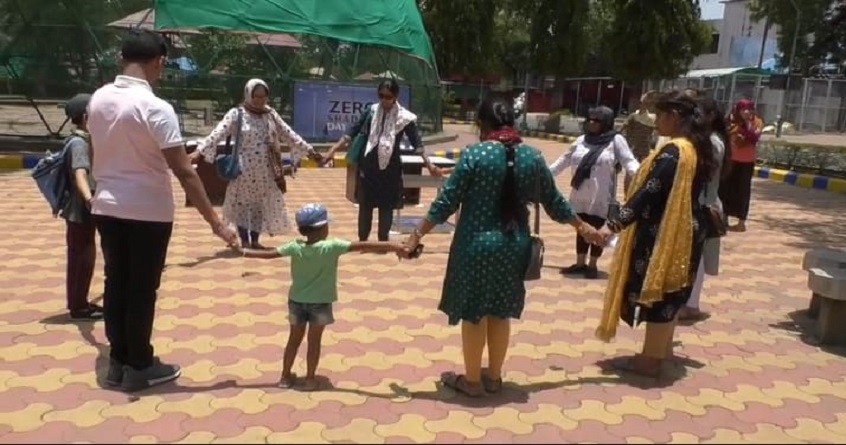 Effect Of Zero Shadow Day Seen Many Parts Of City