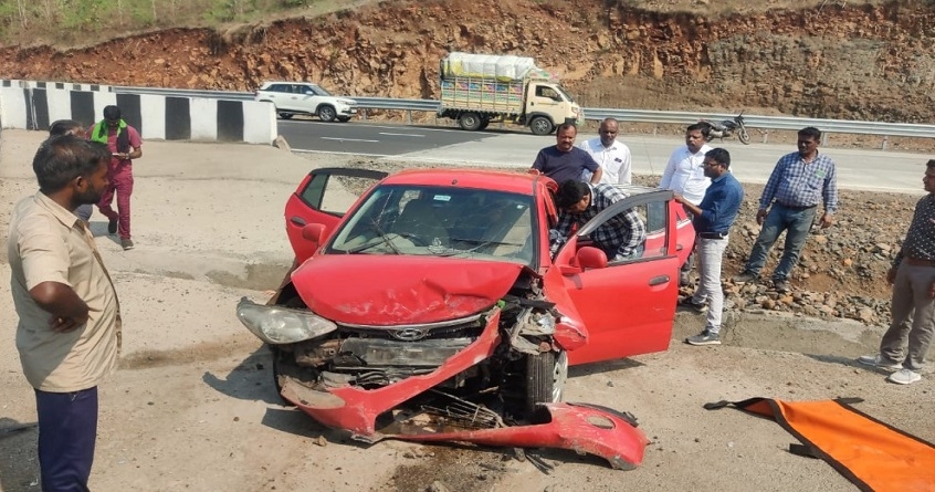 Accident on Samruddhi Mahamarg of Kadu Family 