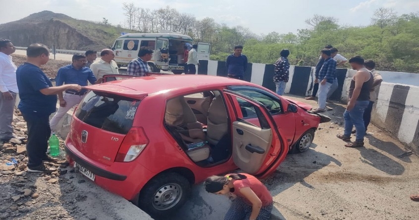 Accident on Samruddhi Mahamarg of Kadu Family 