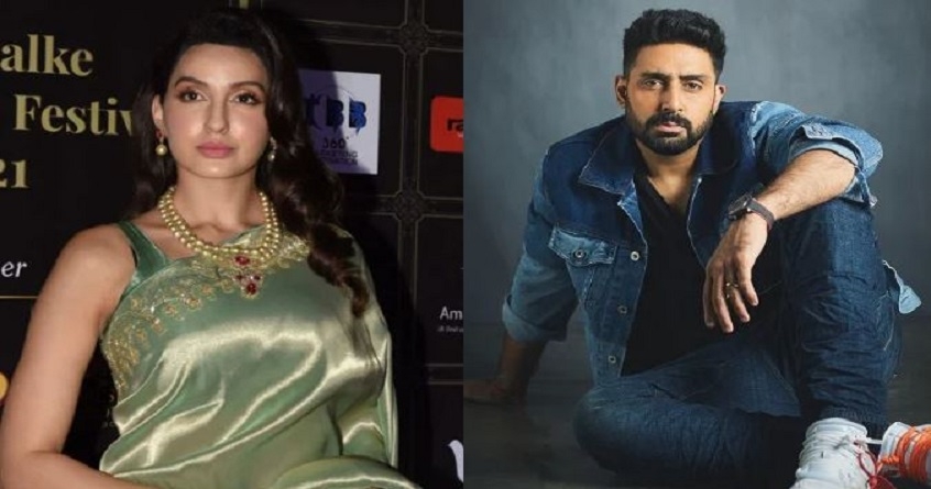 abhishek bachchan dances in kajra re with nora fatehi - Abhijeet Bharat