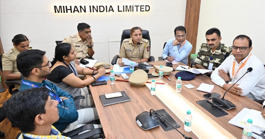 During President Draupadi Murmu visit in Nagpur The district administration reviewed the security - Abhijeet Bharat