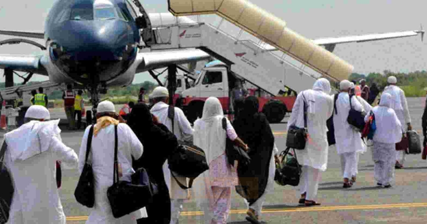 pilgrims left for haj - Abhijeet Bharat