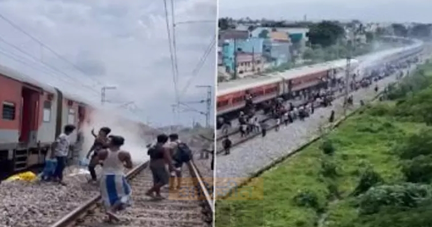 Smoke seen in coach of Dibrugarh-Kanyakumari Vivek Express - Abhijeet Bharat