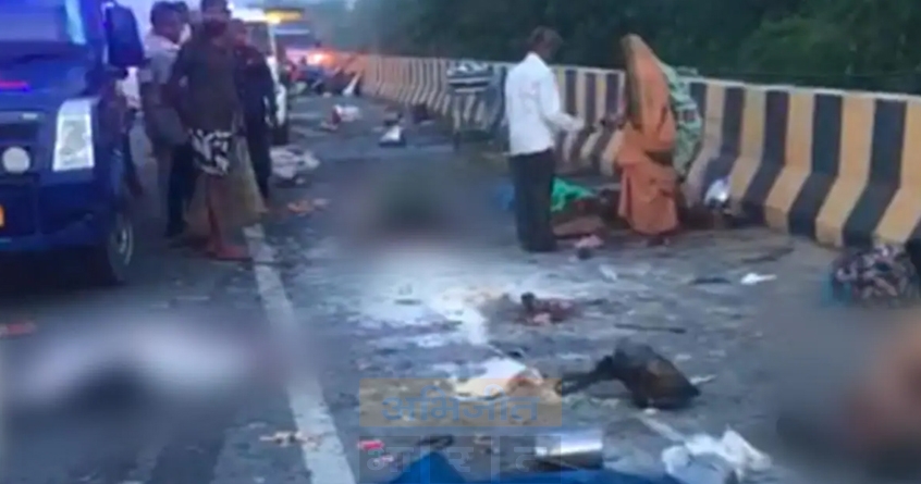 bharatpur road accident tragedy - Abhijeet Bharat