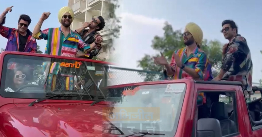 Fukrey-3-Promotion-Tour-Delhi - Abhijeet Bharat