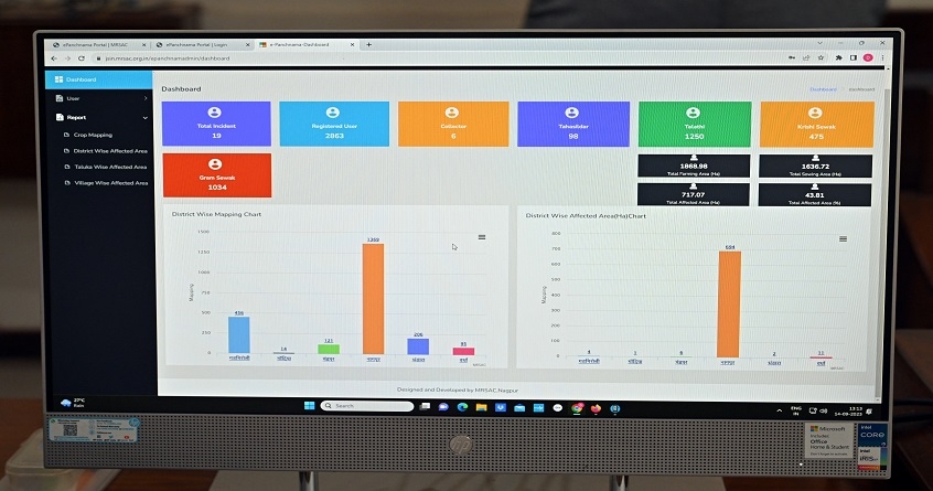 E Panchnama used for the first time on the occasion of Revenue Week at Nagpur - Abhijeet Bharat