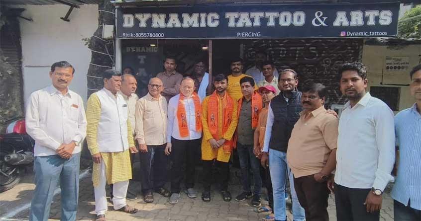 Hrithik Darode resolved to make 1001 tattoos of Lord Ram