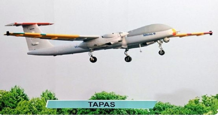 DRDO to continue Tapas drone project to expand its capabilities to operate above 30 000 feet - Abhijeet Bharat