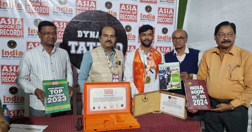 Rithik Darode Name registered in Asia and India Book of Records