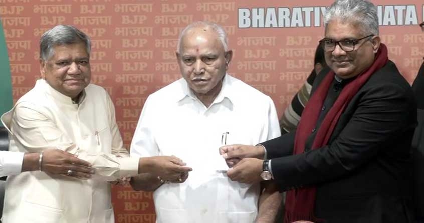 Former Karnataka CM Jagadish Shettar joins BJP again