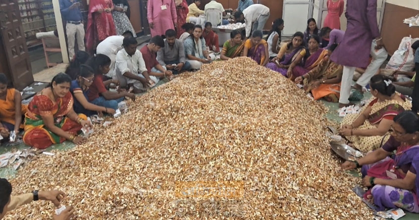 3111 kg Prasad offered to Ambadevi and Ekvira Devi