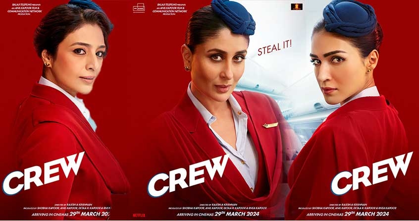 First look poster of film Crew released