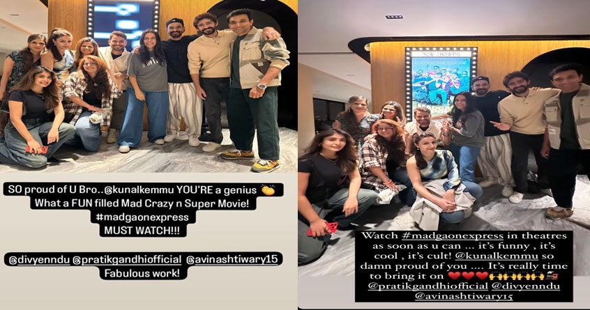 Stars gathered at the special screening of Margao Express