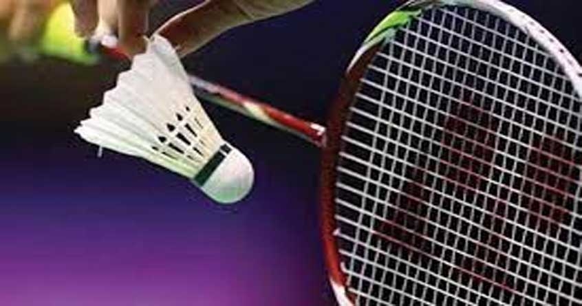 Selection test for badminton players from 14th to 16th March