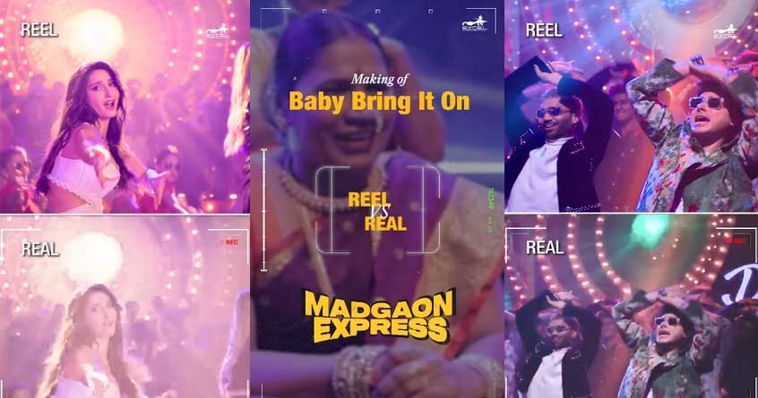 BTS video of song Baby Bring It On from Madgaon Express