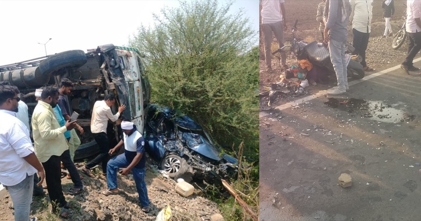Three different accidents in Akola